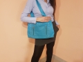 Kék táskás garnitúra használt ruha boltunkban